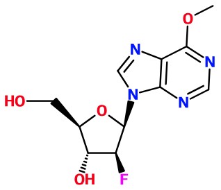 (image for) MC085284 2’-Deoxy-2’-fluoroarabino-O6-methyl inosine